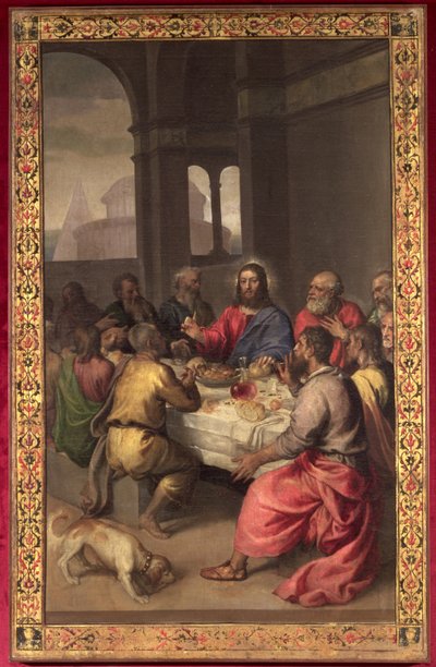 The Last Supper by Tiziano Vecelli